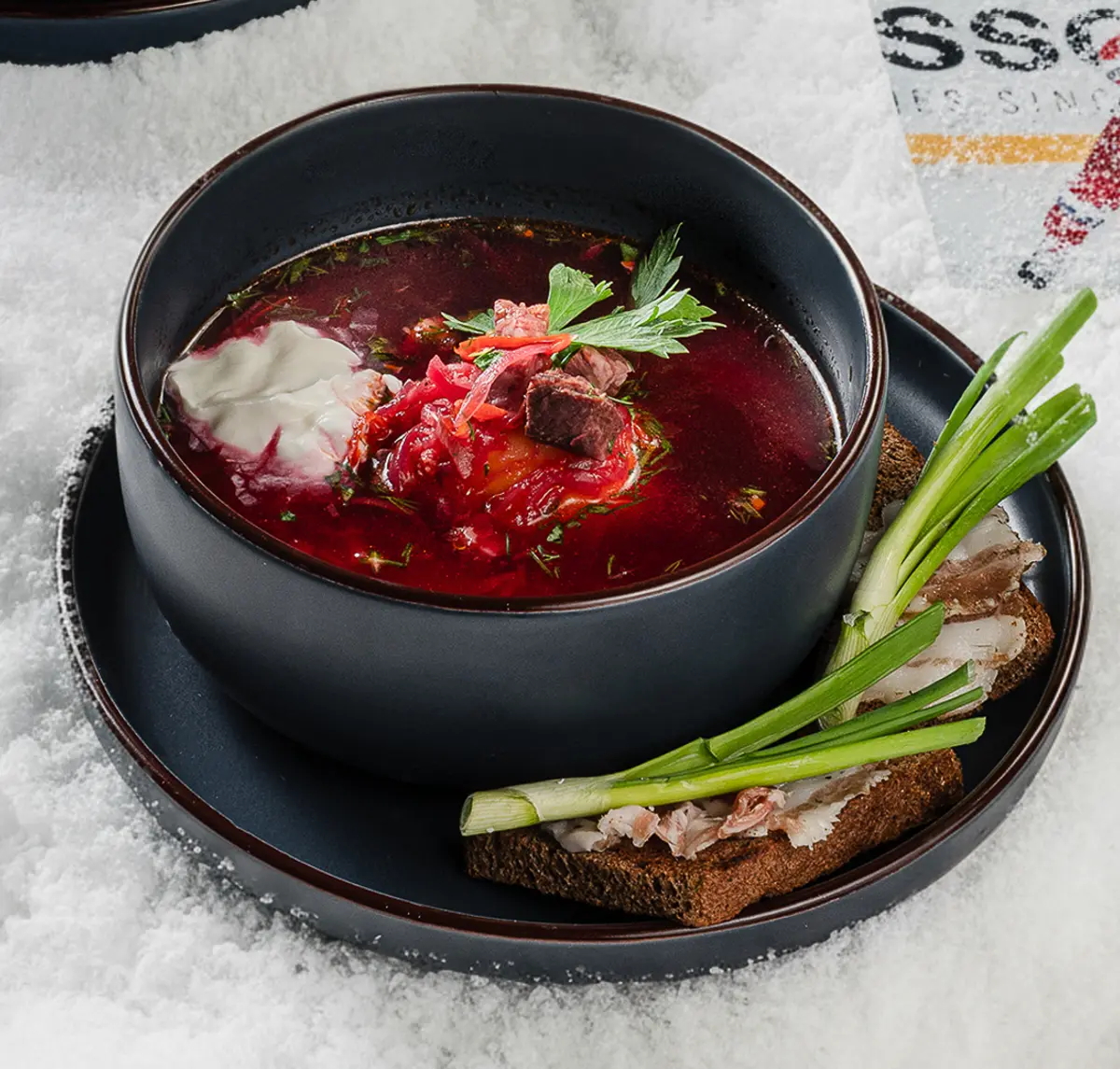 Борщ с говядиной