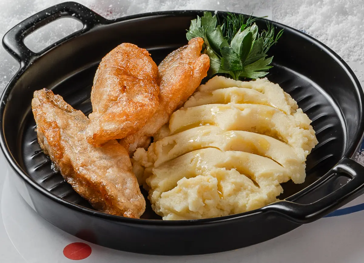 Судак в пивном кляре