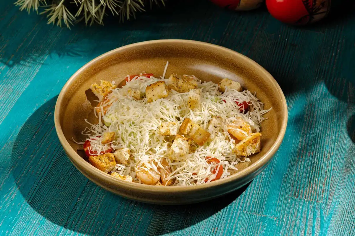 Цезарь с креветками