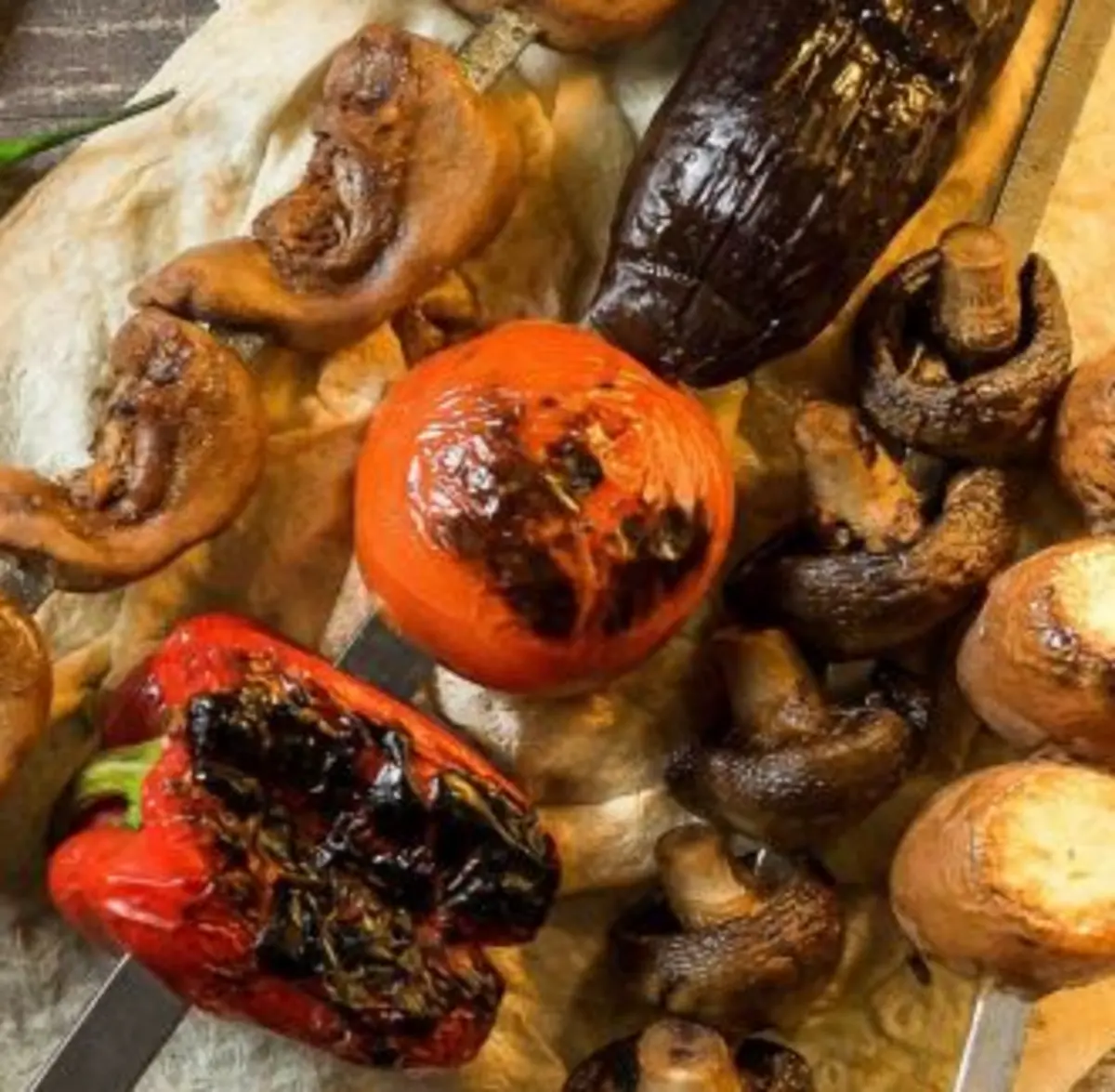 Помидор на углях*