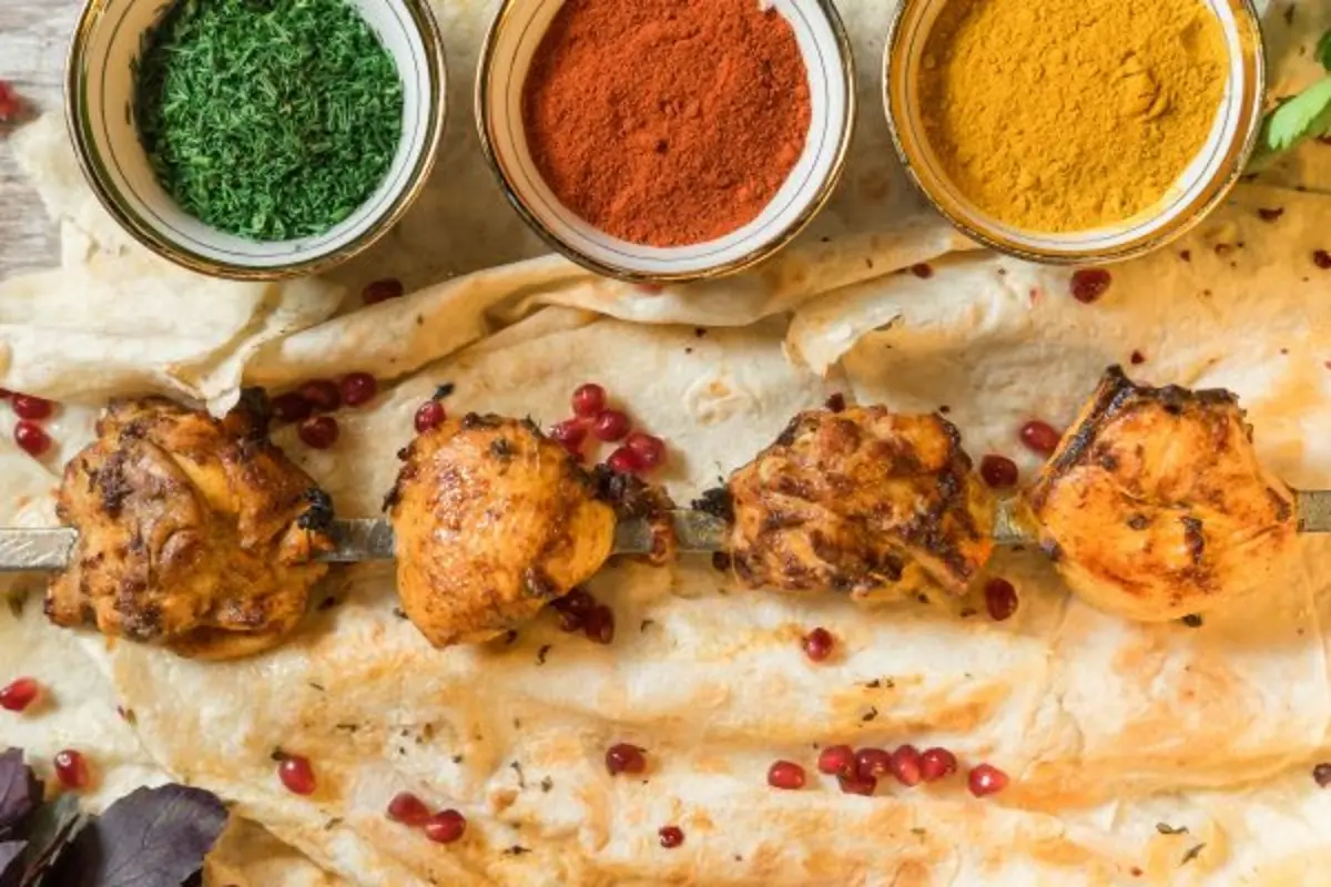 Курица шашлык*