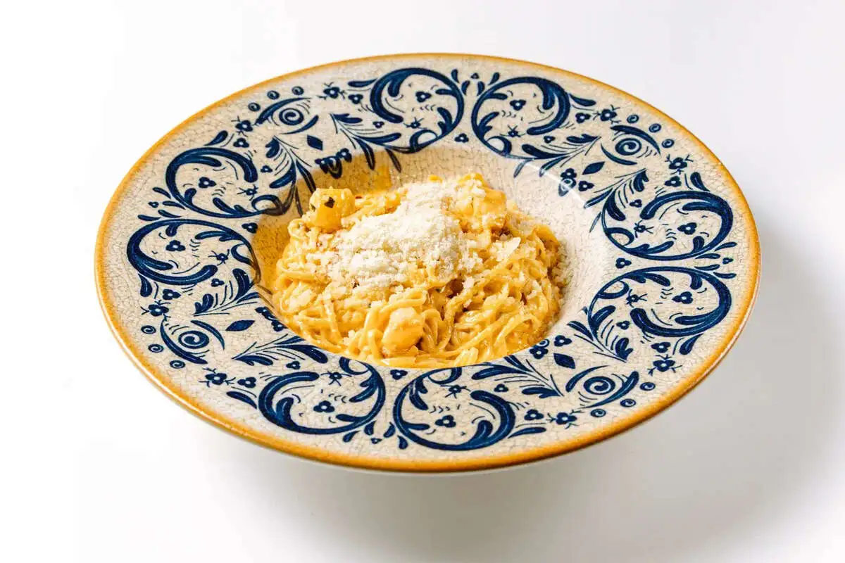 Лингвини с креветками