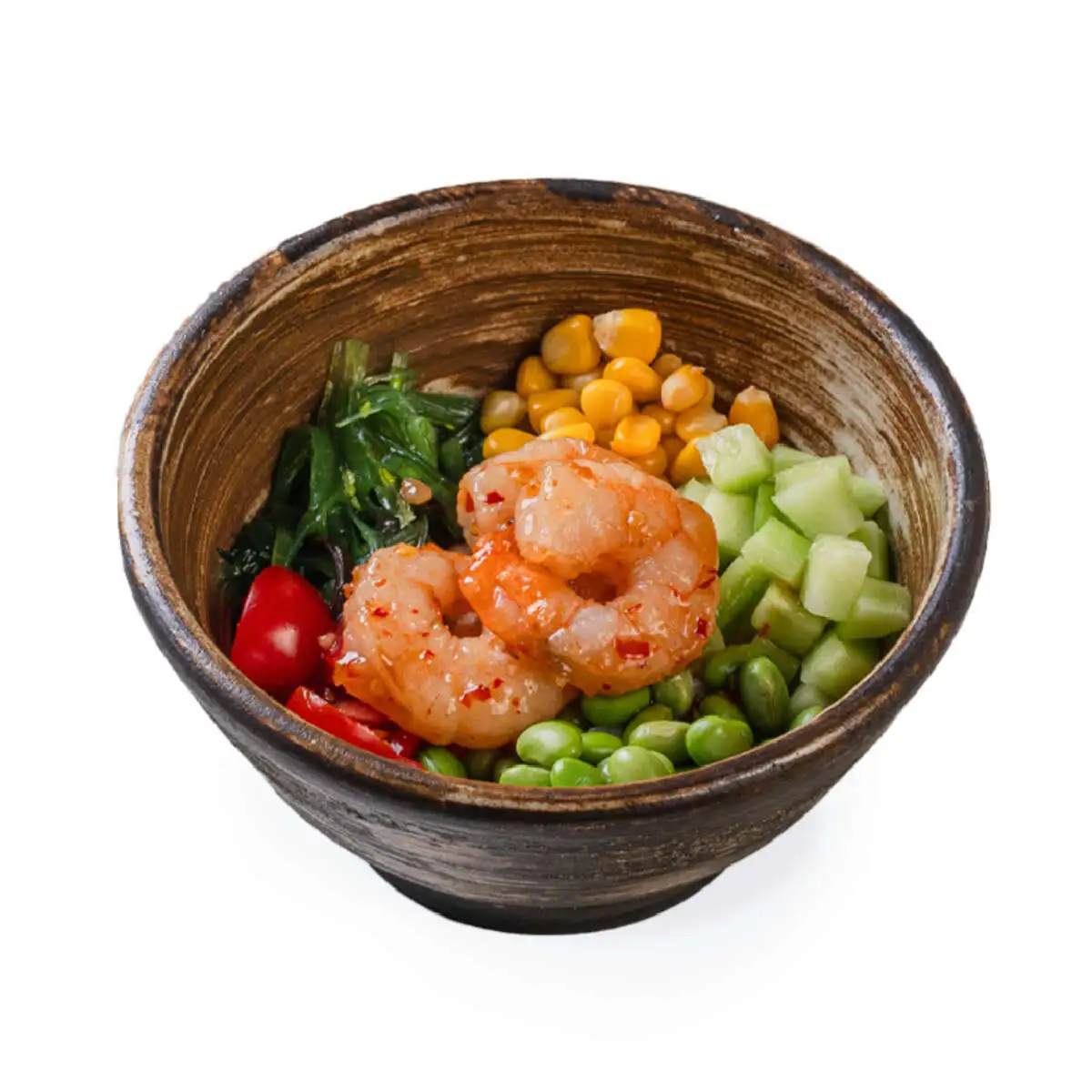 Поке с креветками