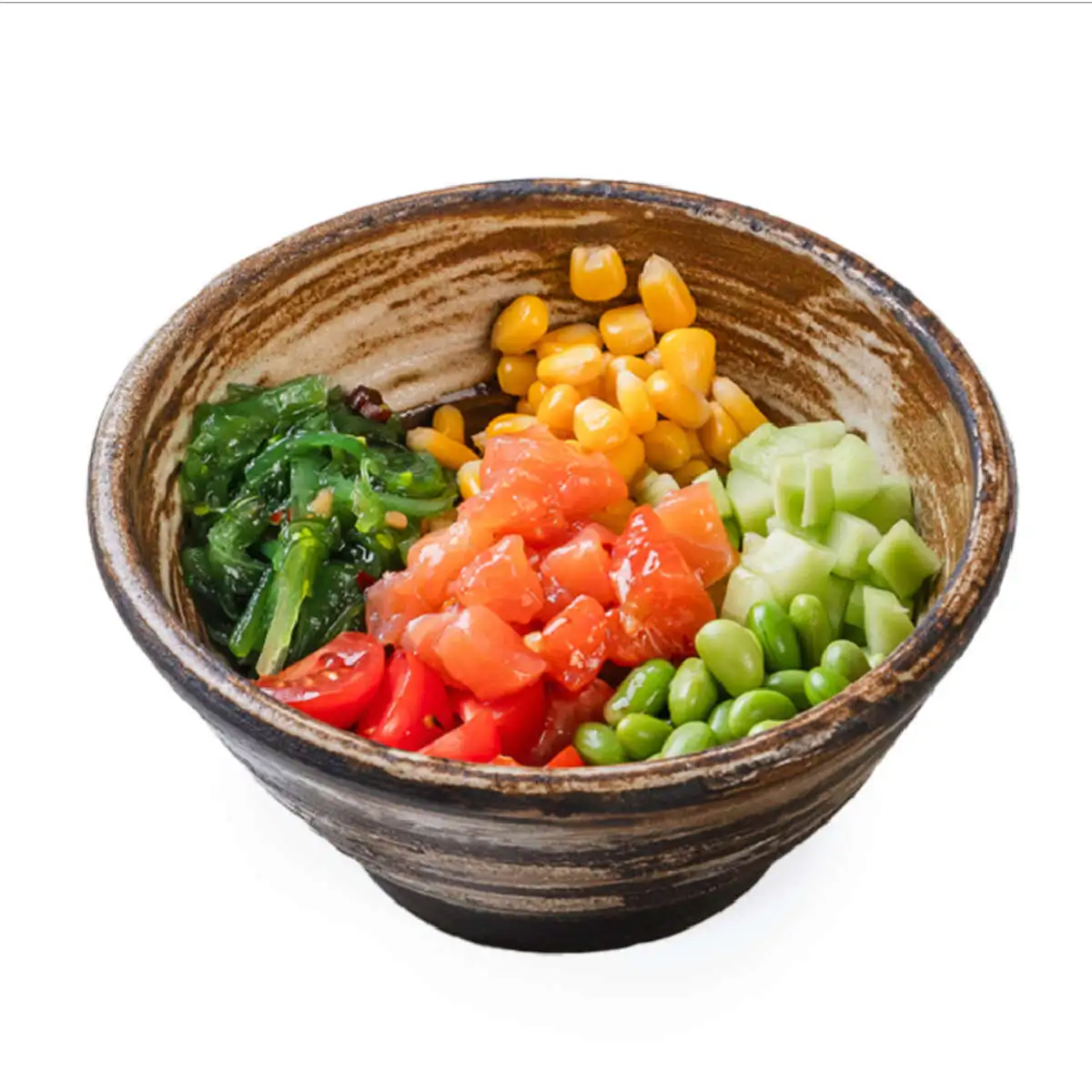 Поке с форелью