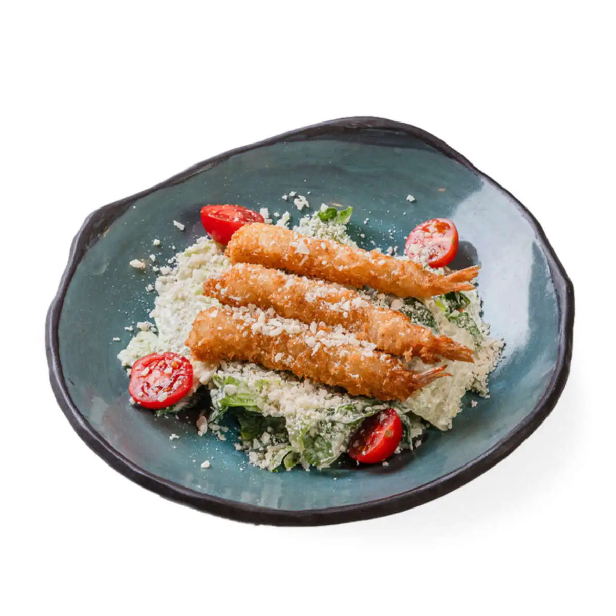 Салат с креветками