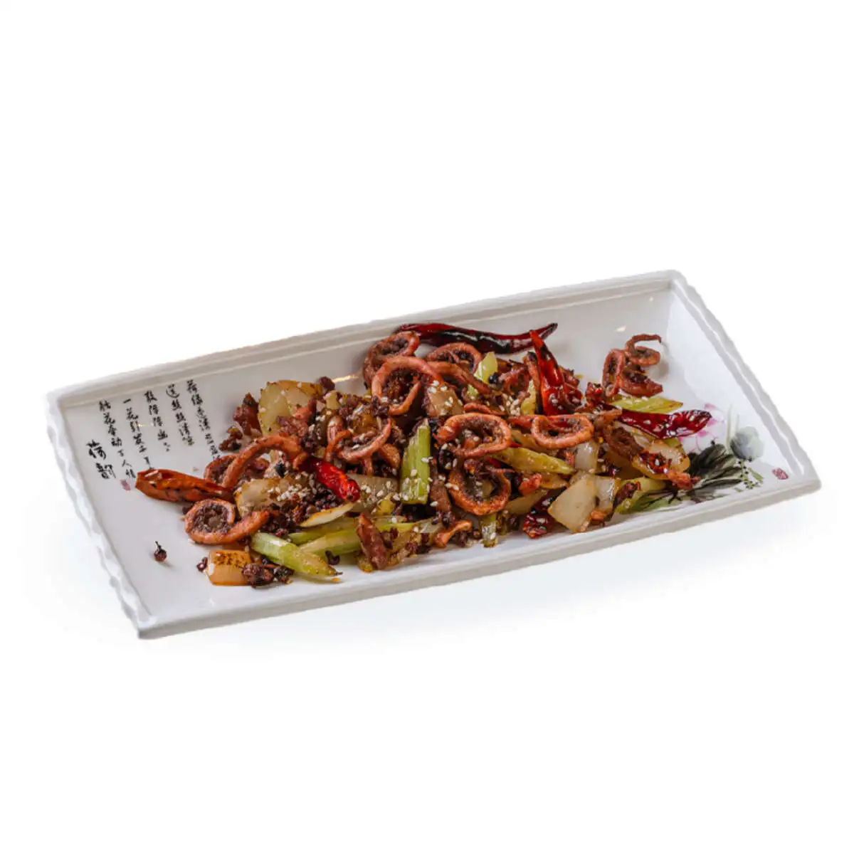 Хрустящие щупальца кальмара