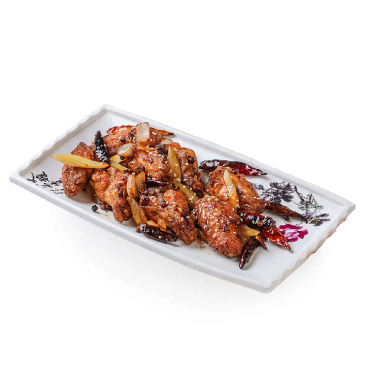 Куриные крылья по- сычуански