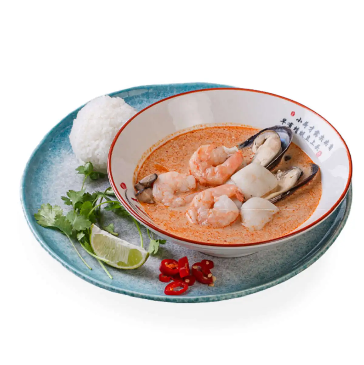 Том Ям с морепродуктами