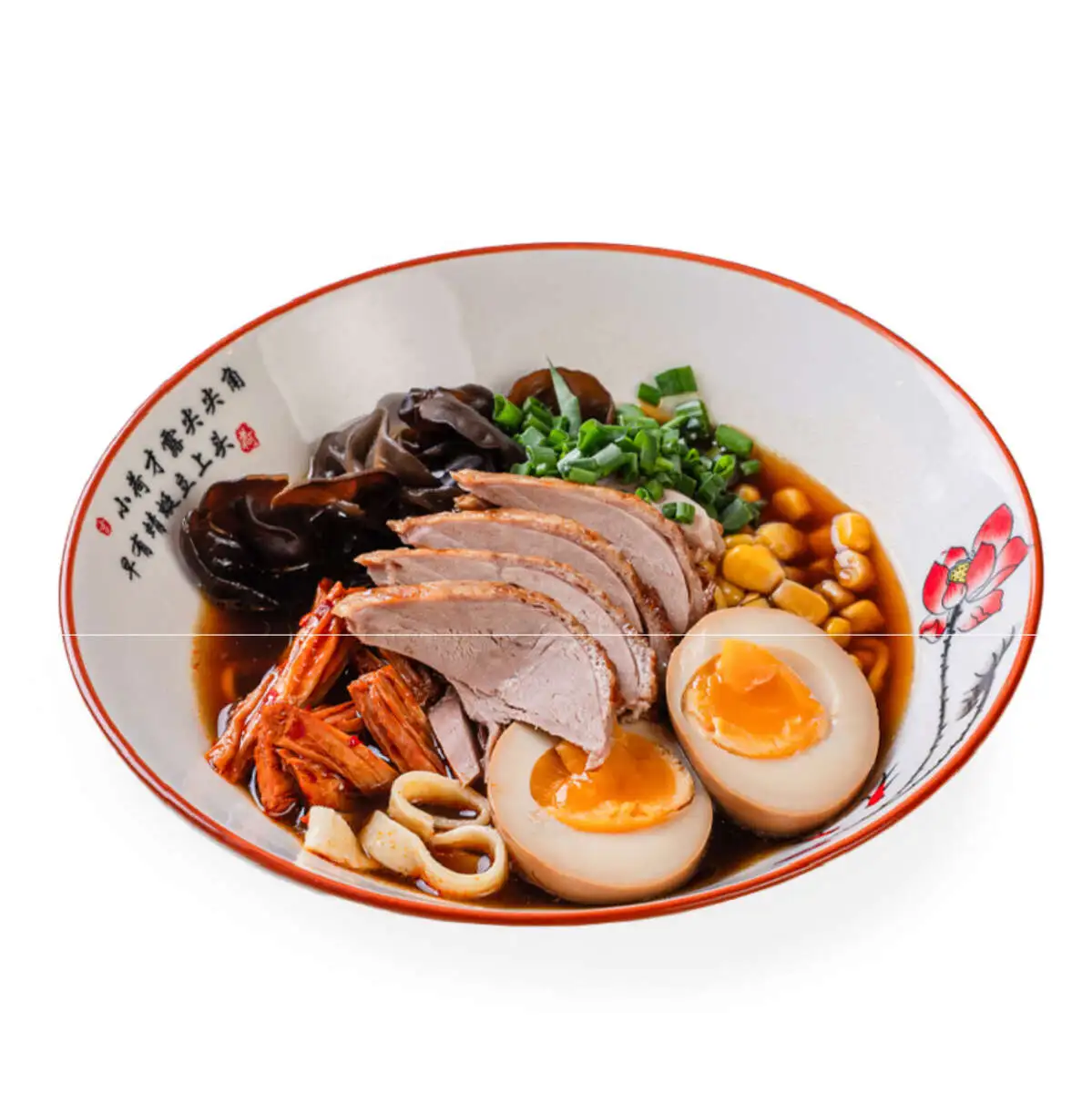 Рамен с уткой по-пекински