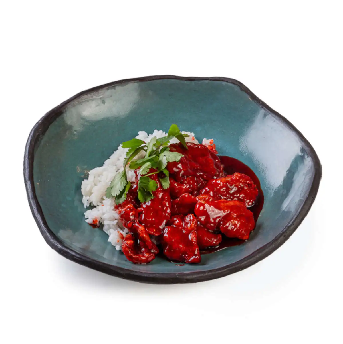 Свинина Гу Бао Жоу с рисом