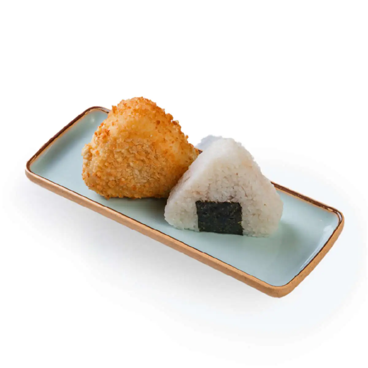 Онигири с форелью 