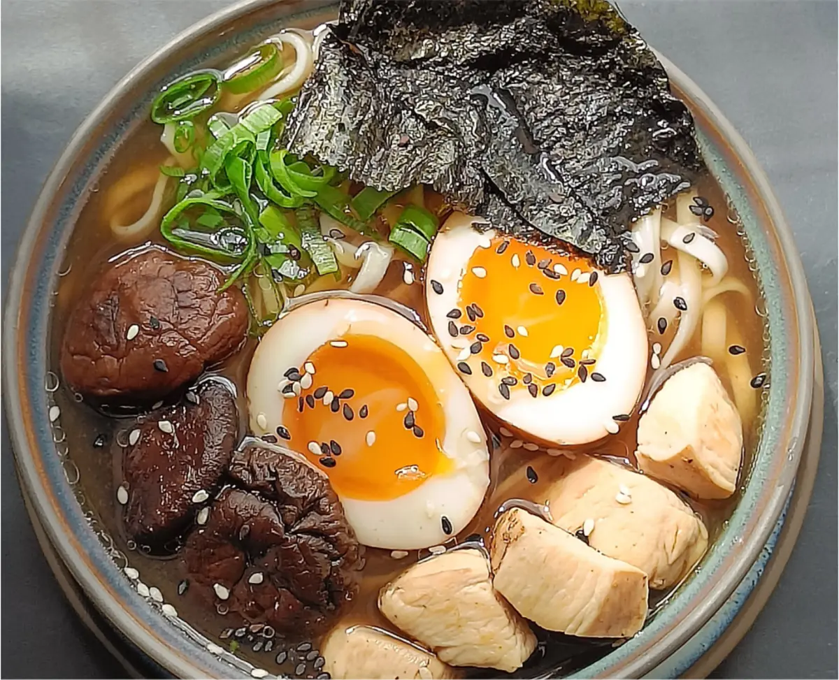  Рамен с курицей