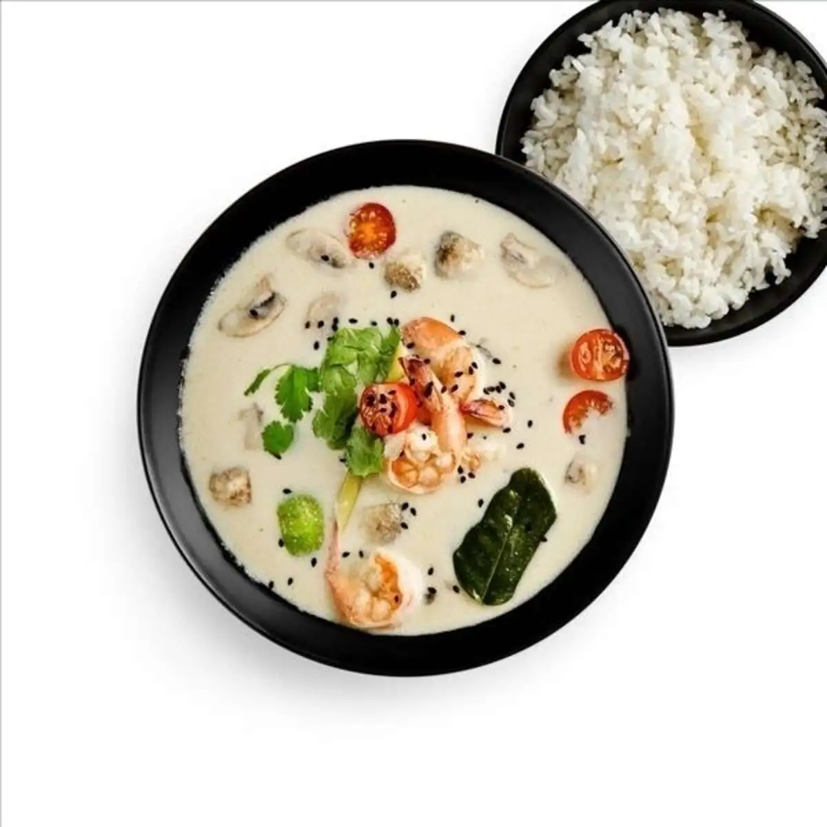 Том кха с королевскими креветками