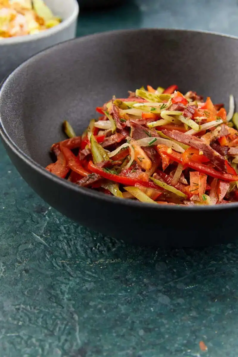 Салат Кавказский с говядиной