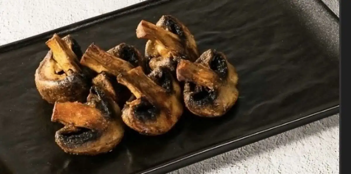 Шампиньоны на мангале