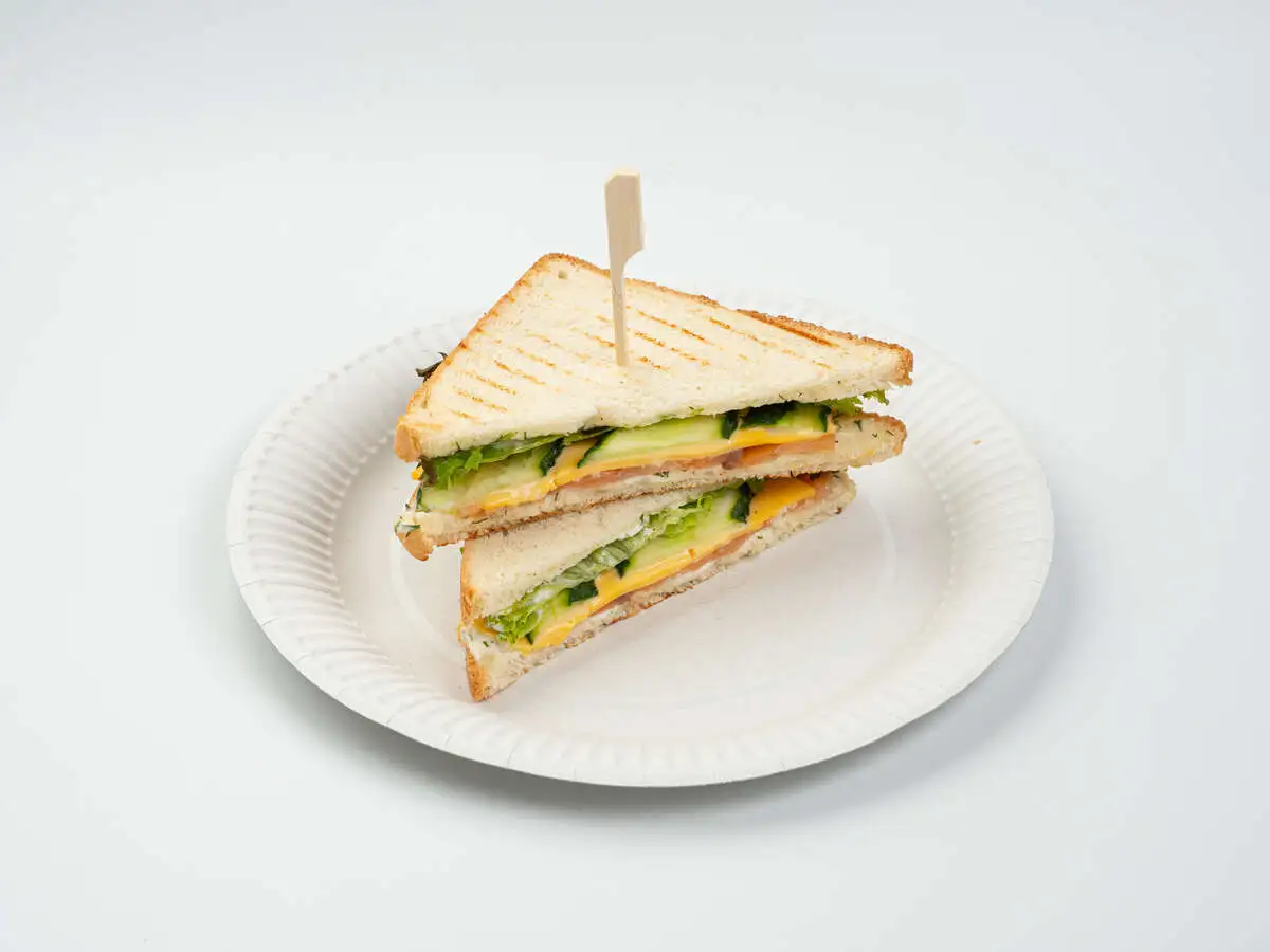 Сэндвич с лососем