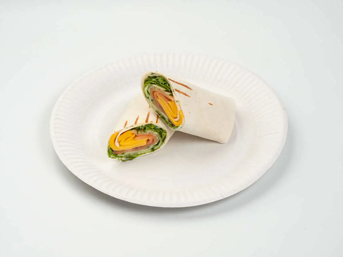 Сэндвич-ролл с лососем