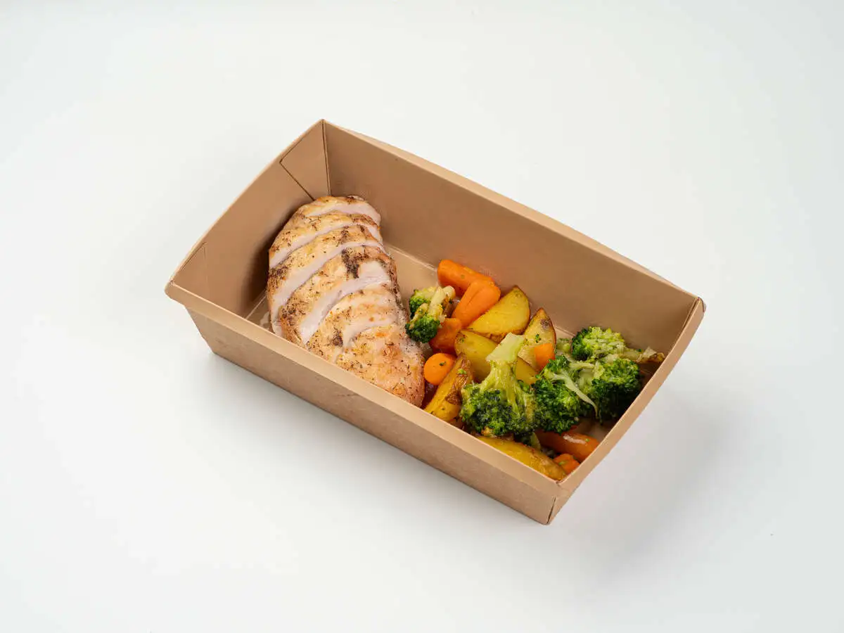 Филе куриной грудки с ферм.овощами