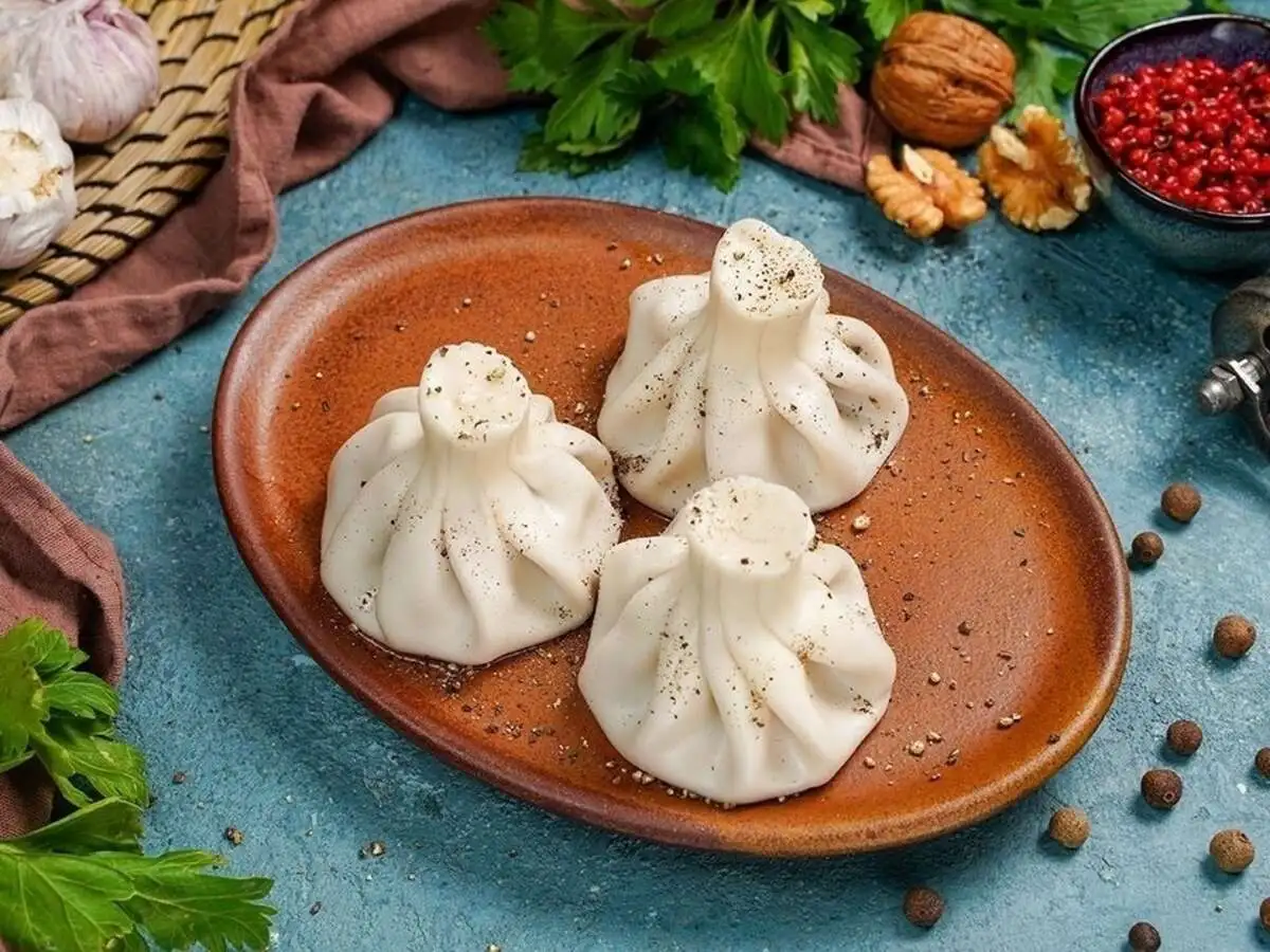 Хинкали свинина-говядина 3 шт.