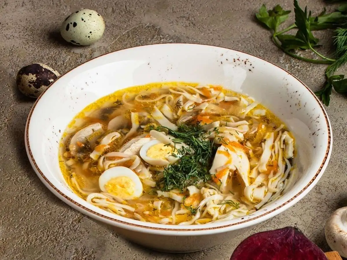 Суп куриный