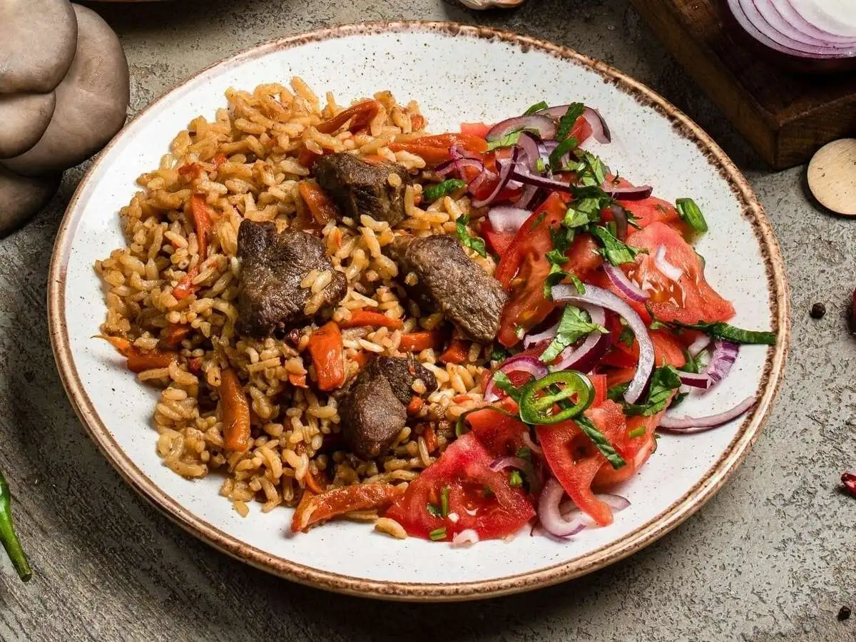 Плов с бараниной