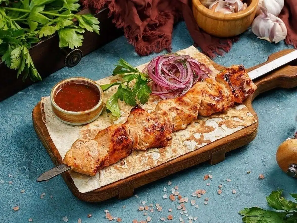 Шашлык из курицы