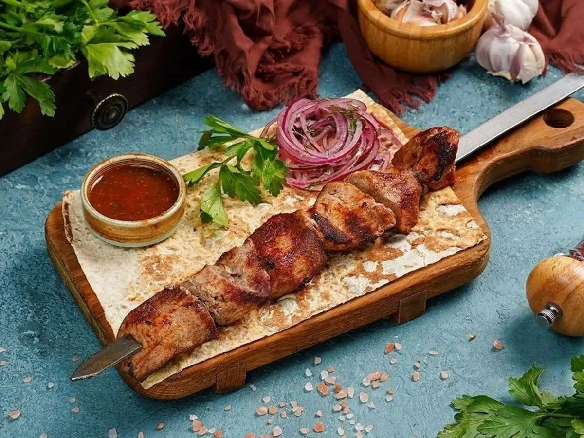 Шашлык из мякоти ягненка