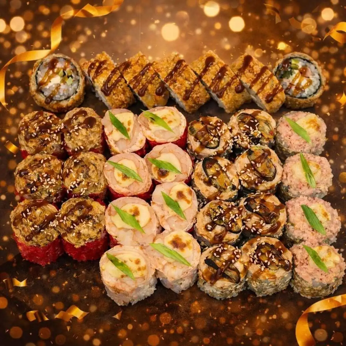 Горячий сет новогодний