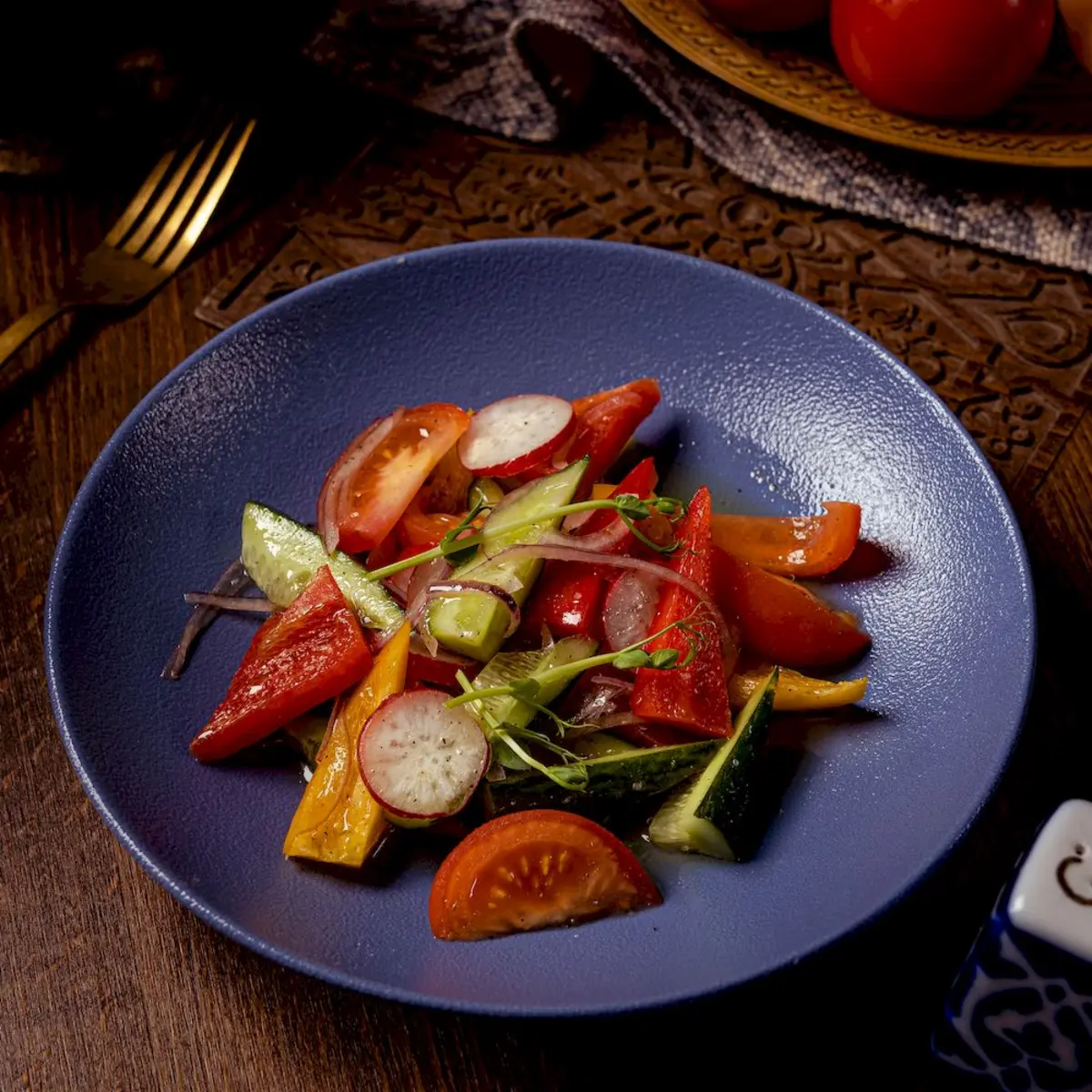 Салат из свежих овощей (200 гр)