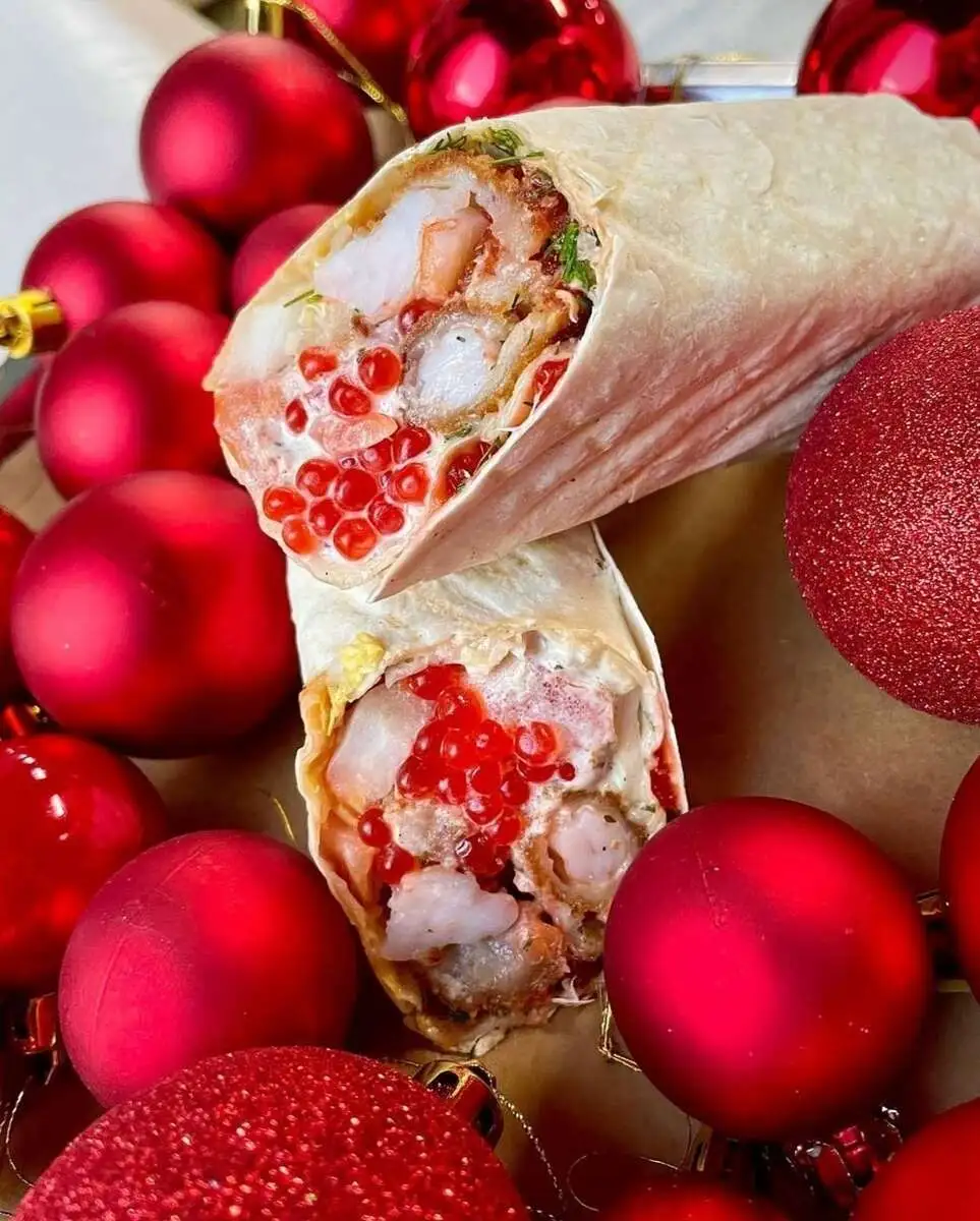 Новогодняя шаурма