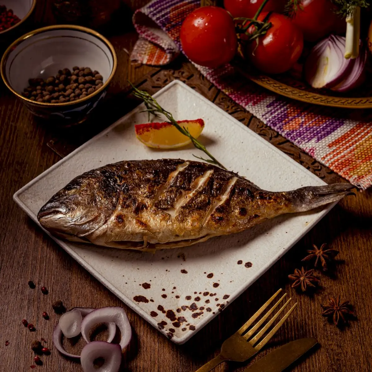 Запеченая дорада (250 гр)