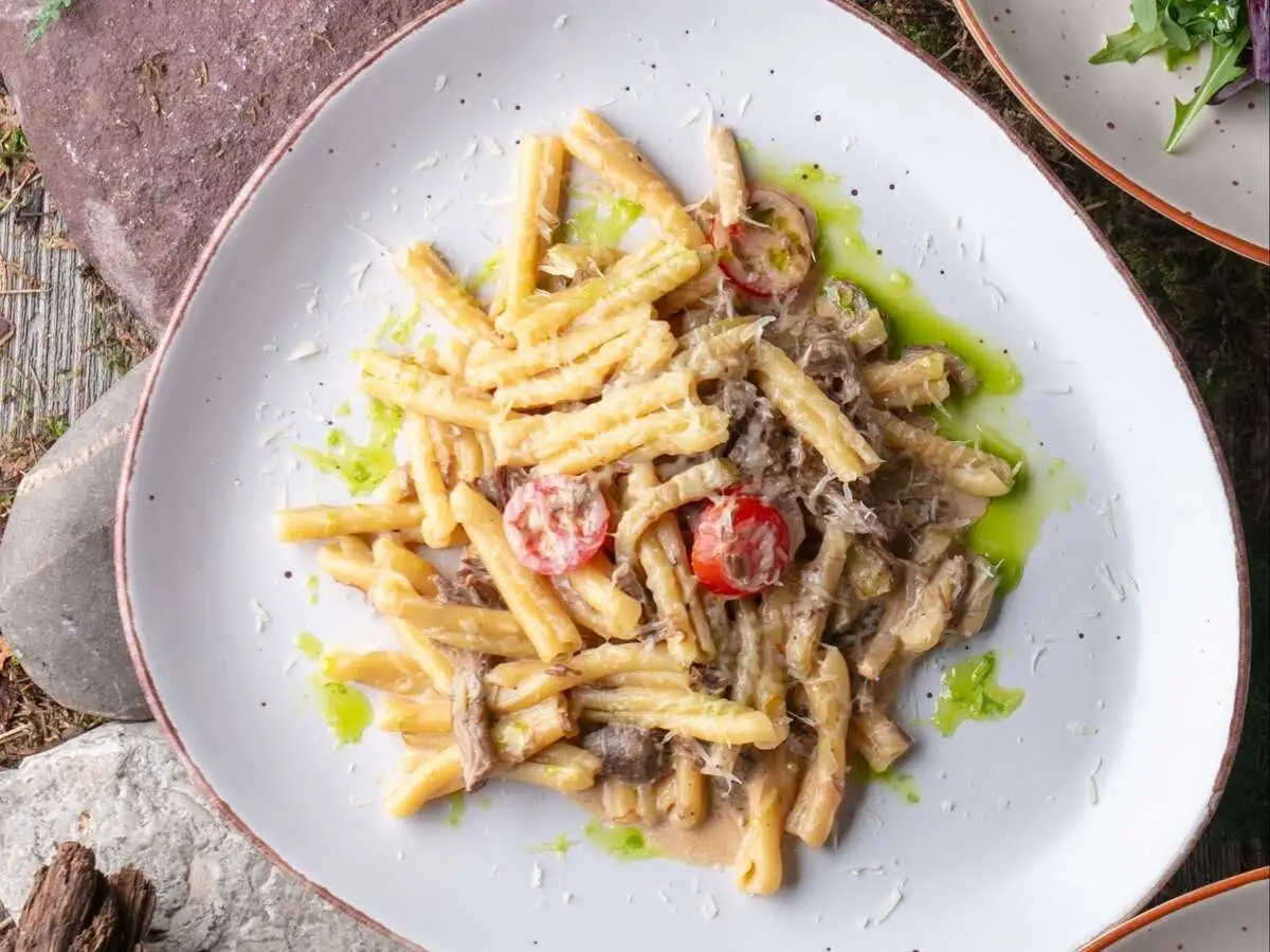 Казаречче с томленым ягненком (270 гр)