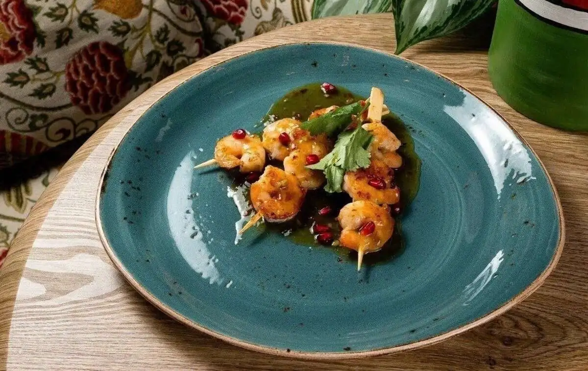 Креветки васаби