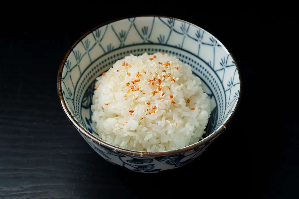 Рис на пару