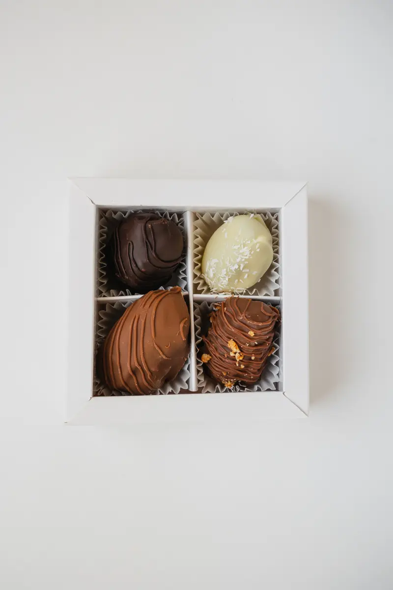 Конфеты 4 шт сухофрукты