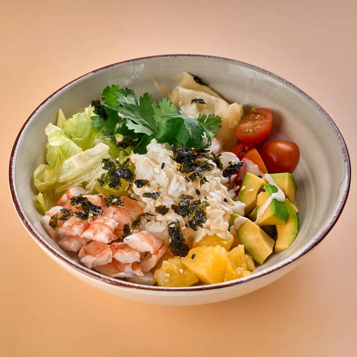 Поке с Креветками