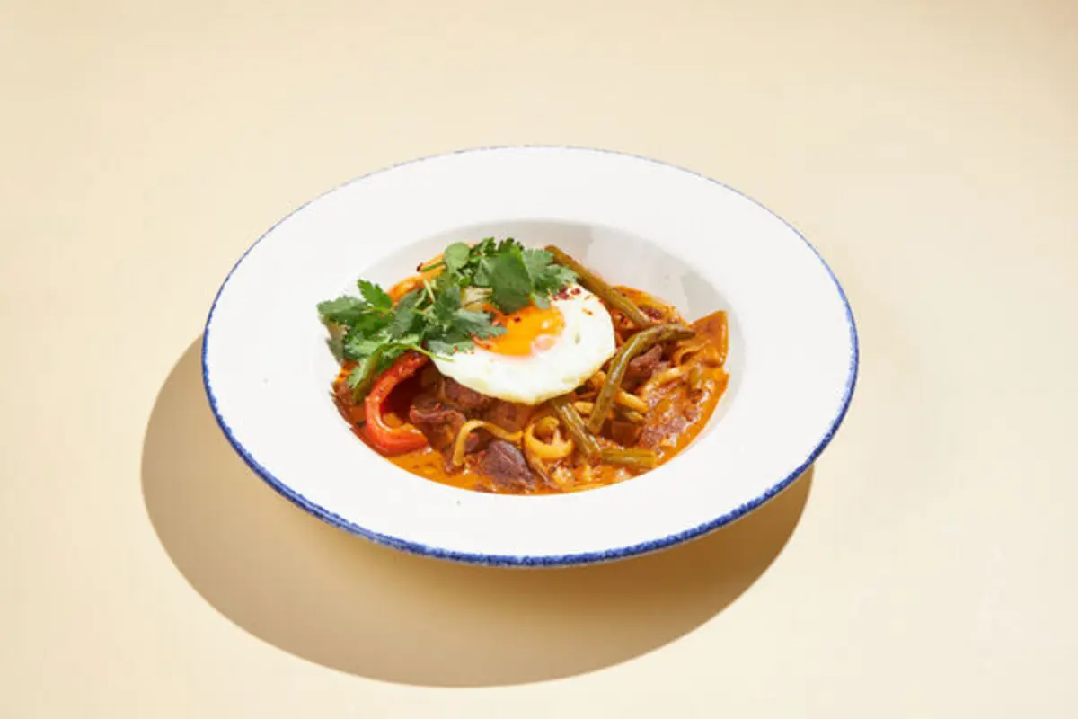 Wok Лагман с ягненком 