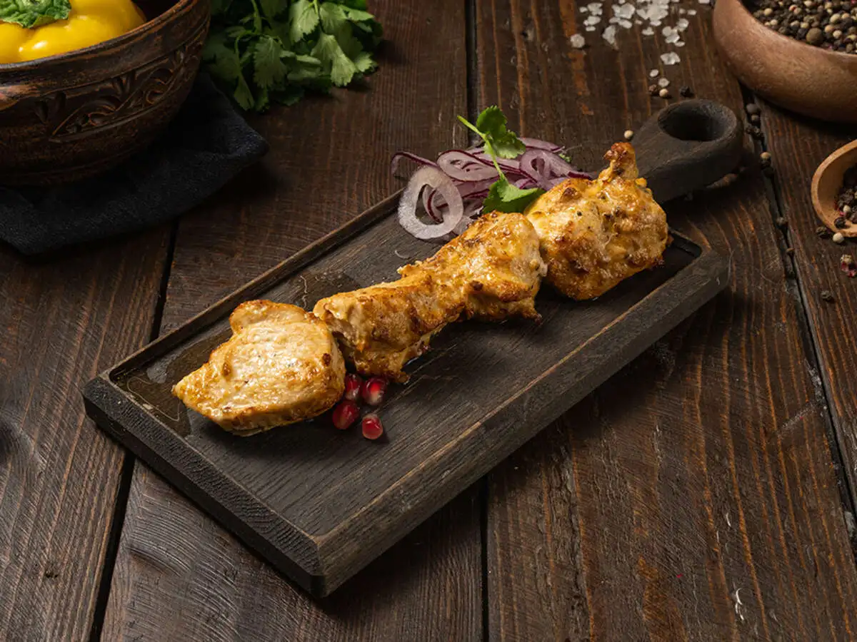 Шашлык из куриного филе