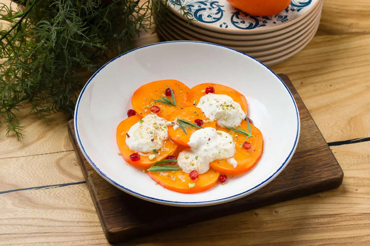 Карпаччо из хурмы 250гр