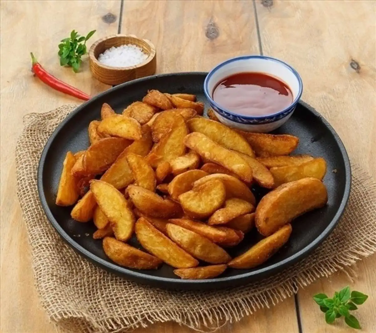 Картофель по-деревенски