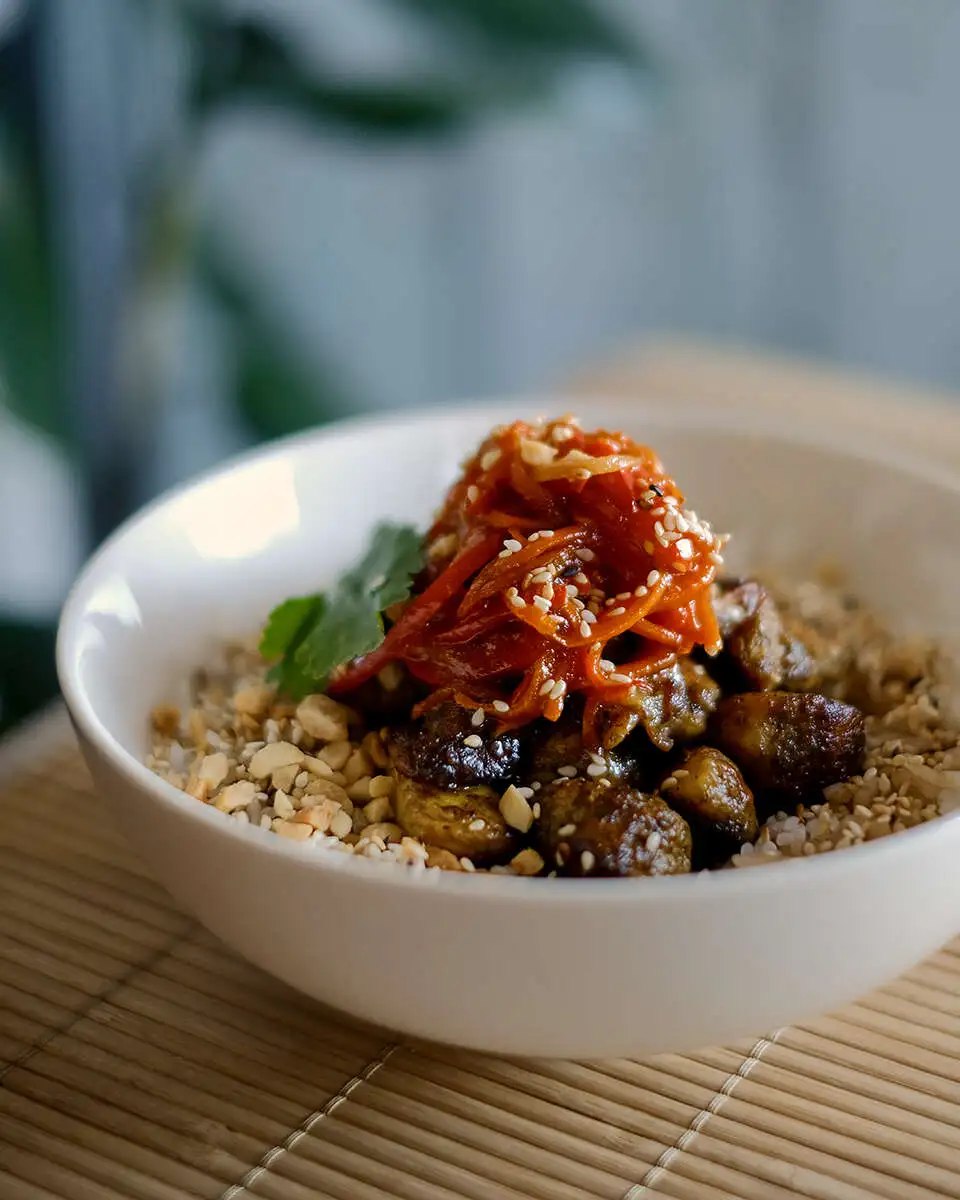 Карри курица с рисом