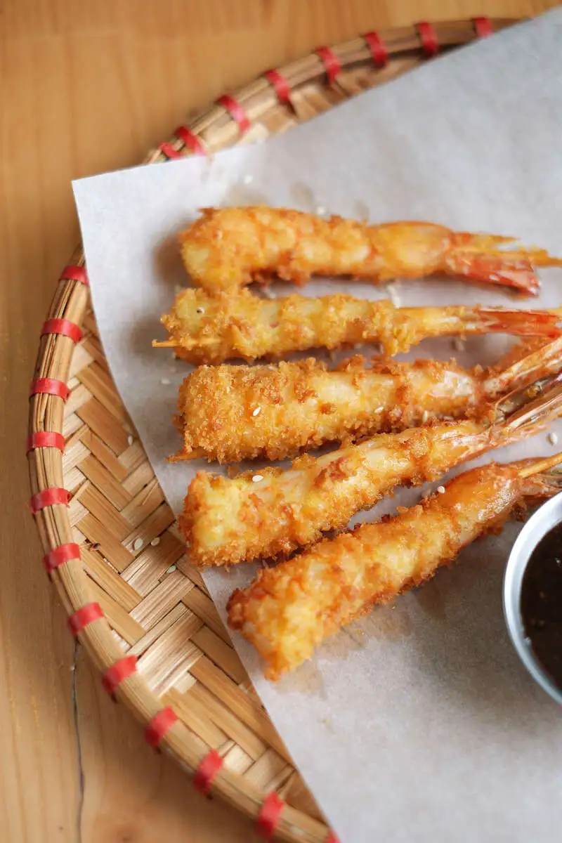 Хрустящие креветки Панко 3шт