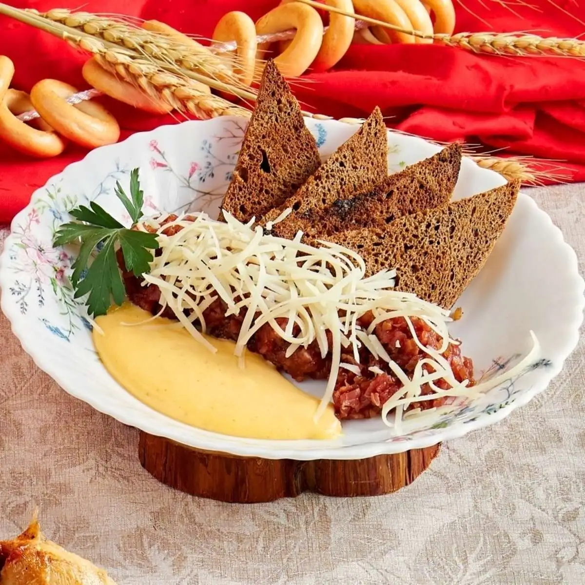 Закуска из рубленной говядины