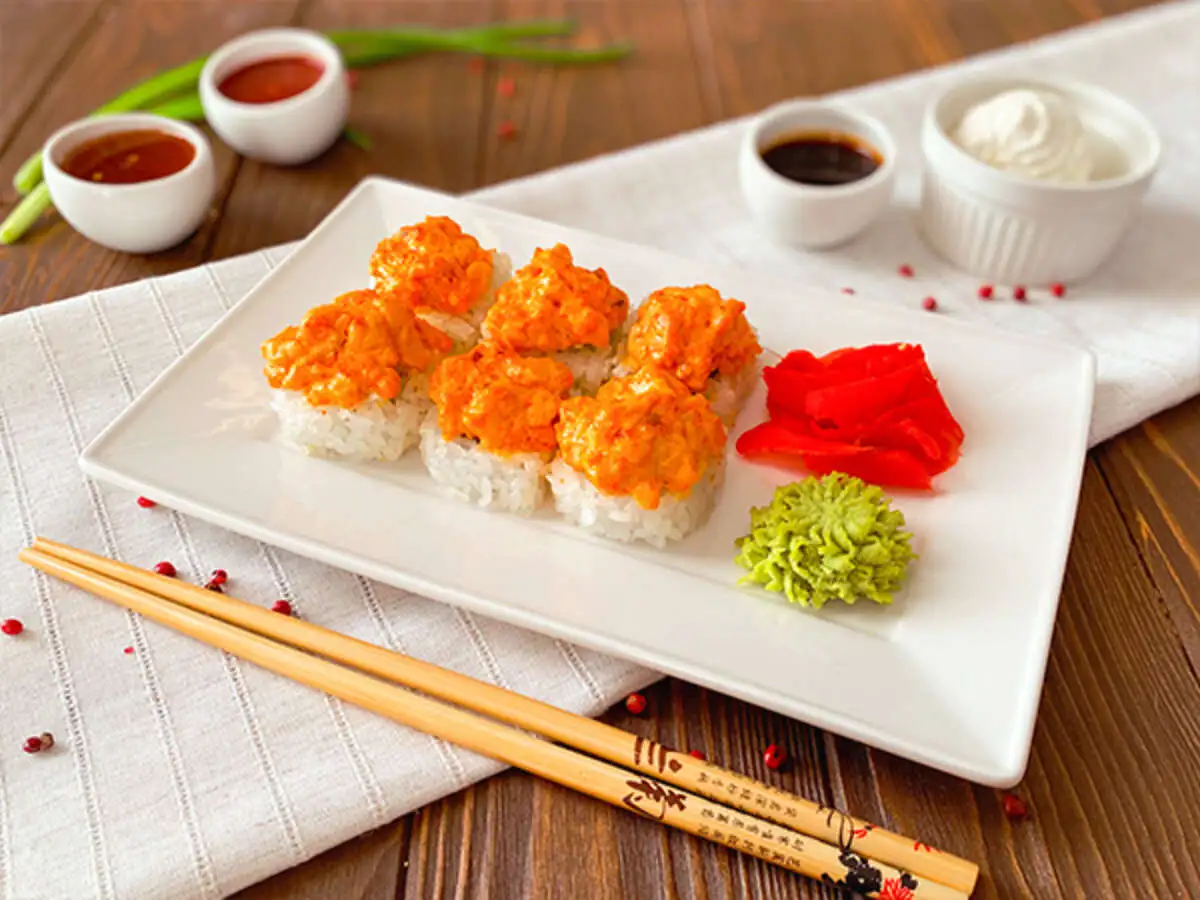 Сяке Яки с тобико