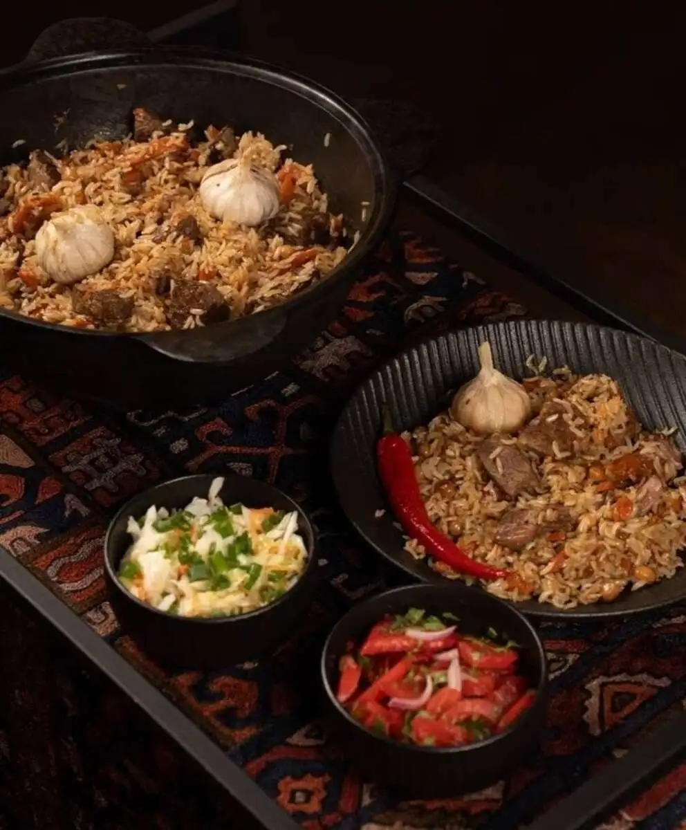 Узбекский плов в казане