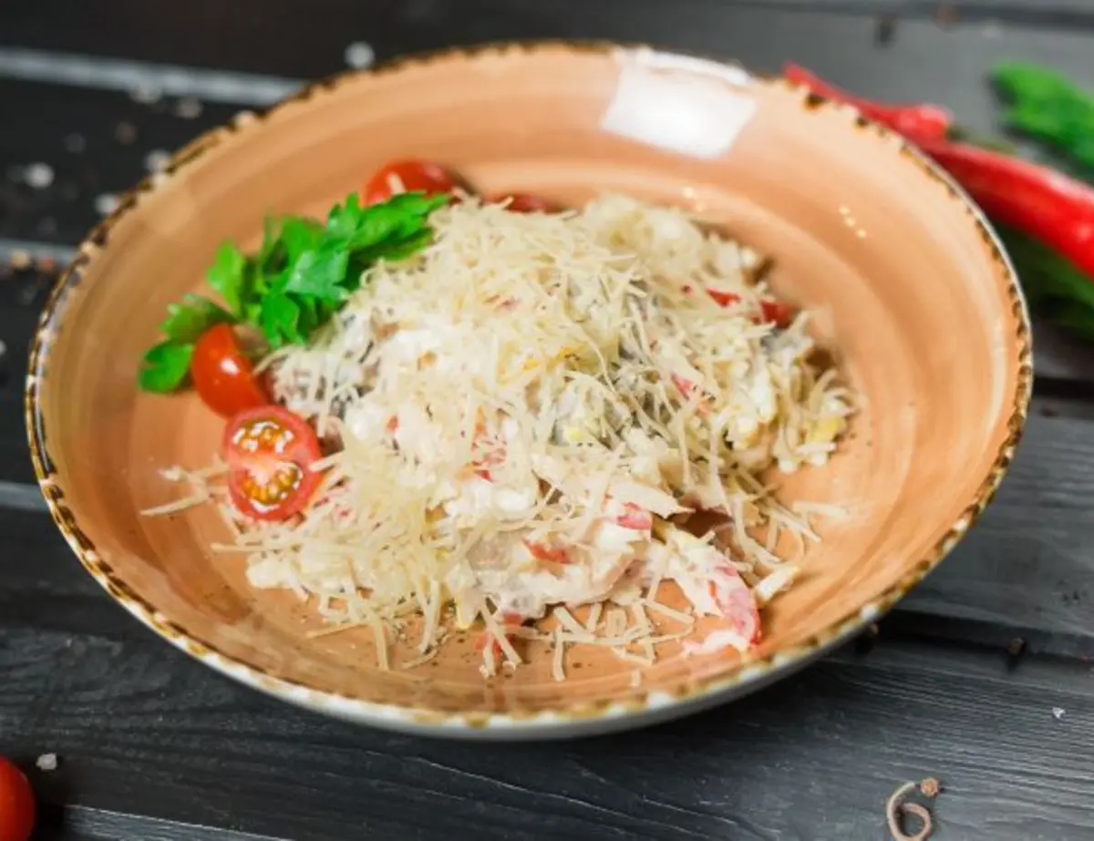 Теплый салат*