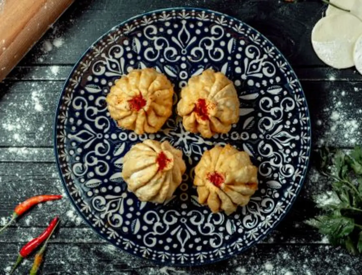 Хинкали жареные по-грузински*