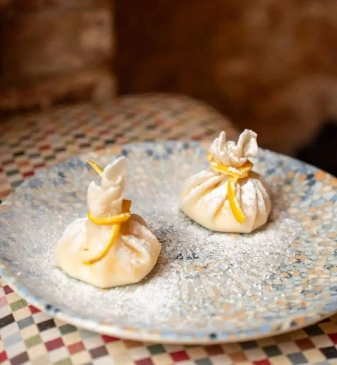 Хинкали с клубникой*