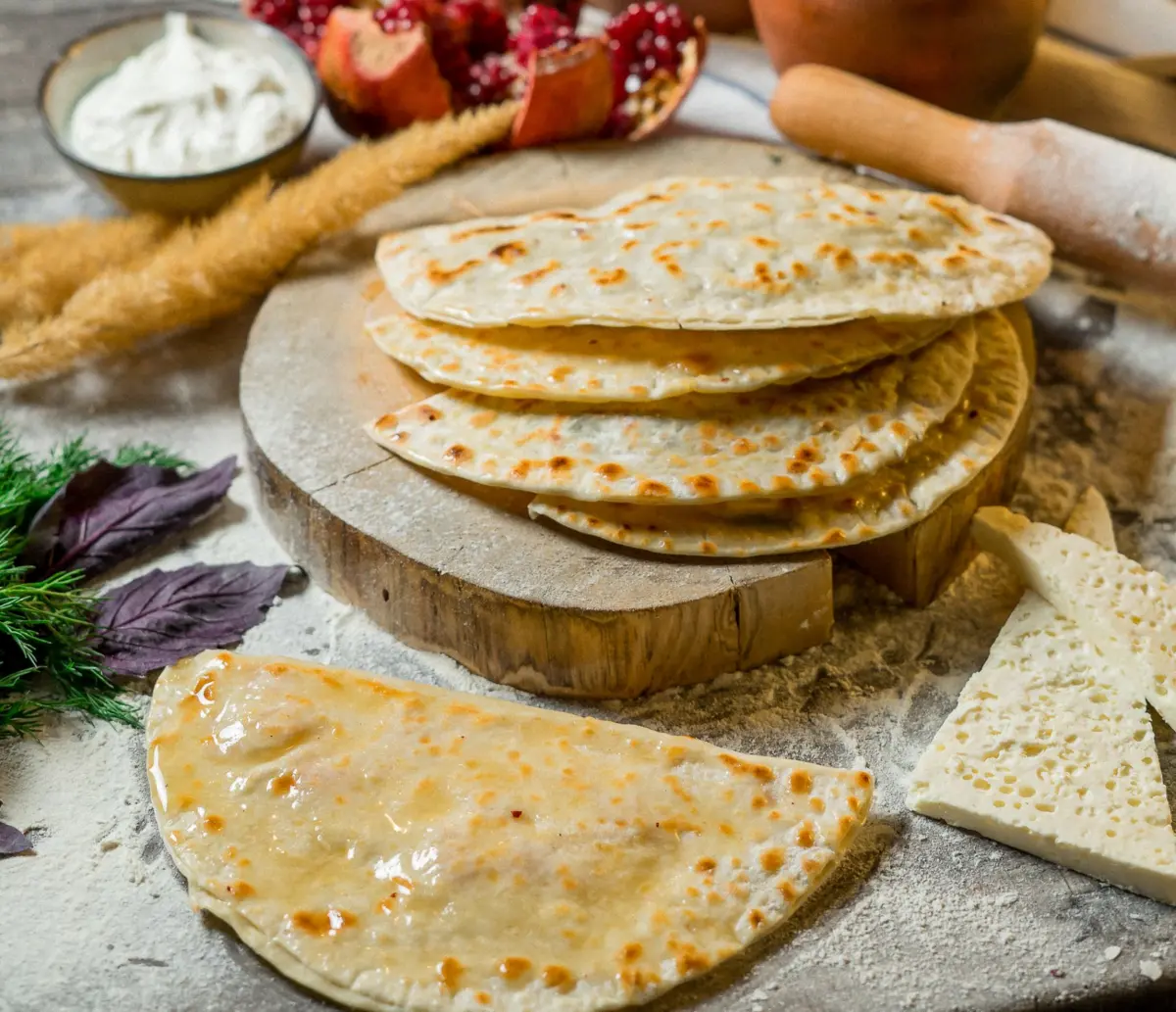 Кутаб с мясом*