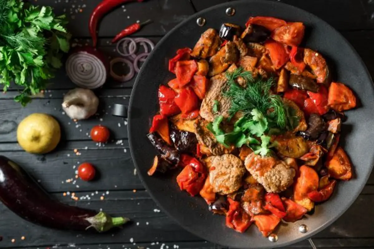 Азу из телятины *